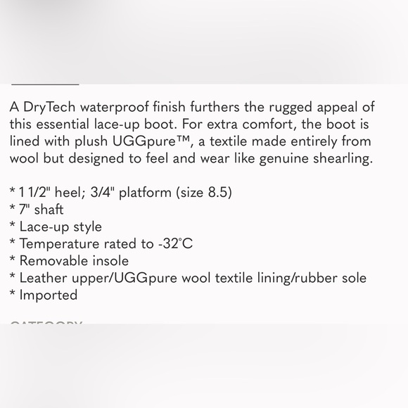 Women’s Adirondack III Boot Stormy Grey - Picture 4 of 4